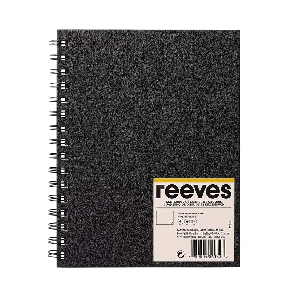 REEVES Скицник за графики и скици А4,96 гр.,80 листа